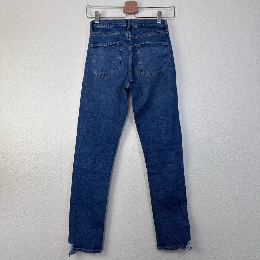 Agolde Toni Slim Distressed Ankle Jeans Size 24 - Picture 11 of 11